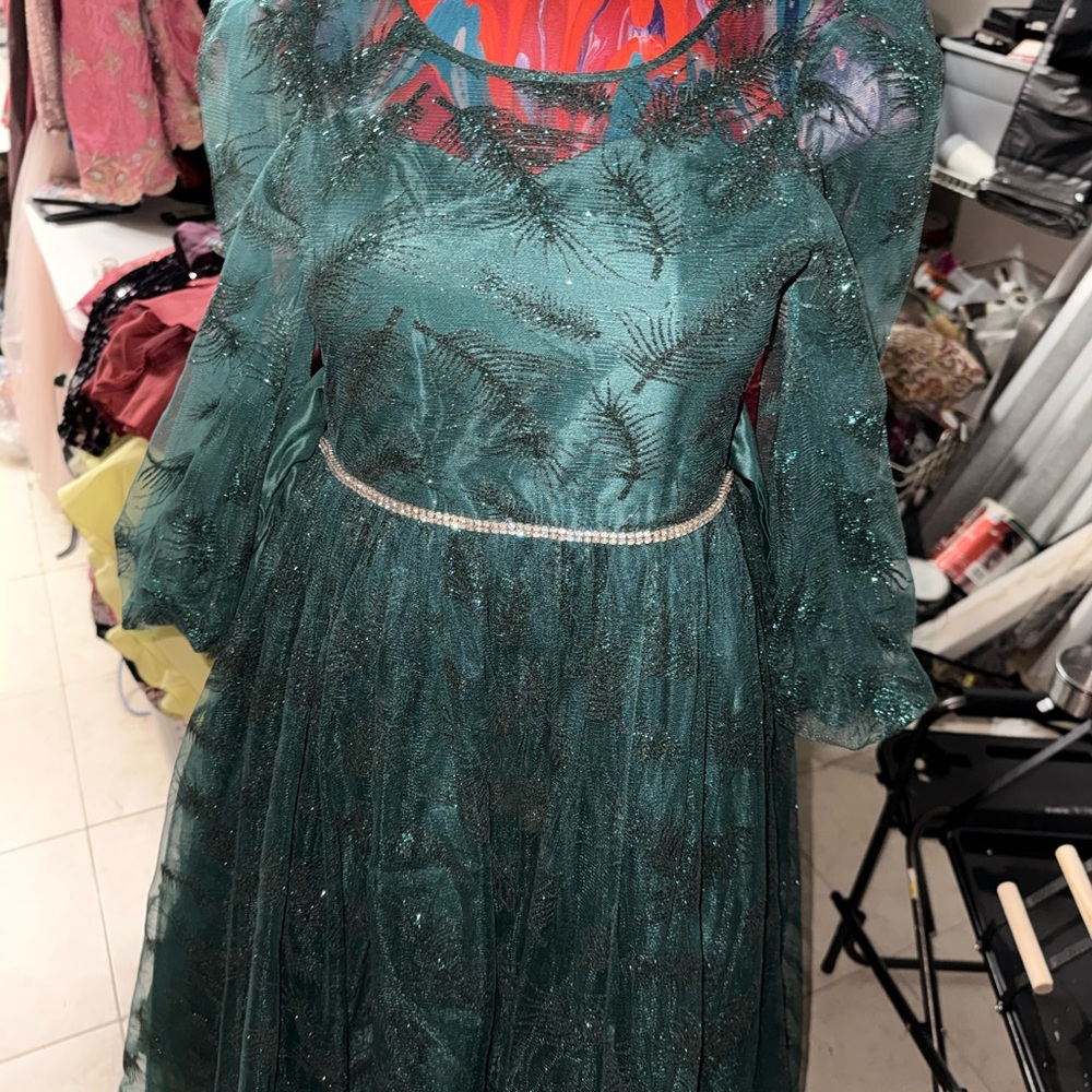 Elegant Green Dress